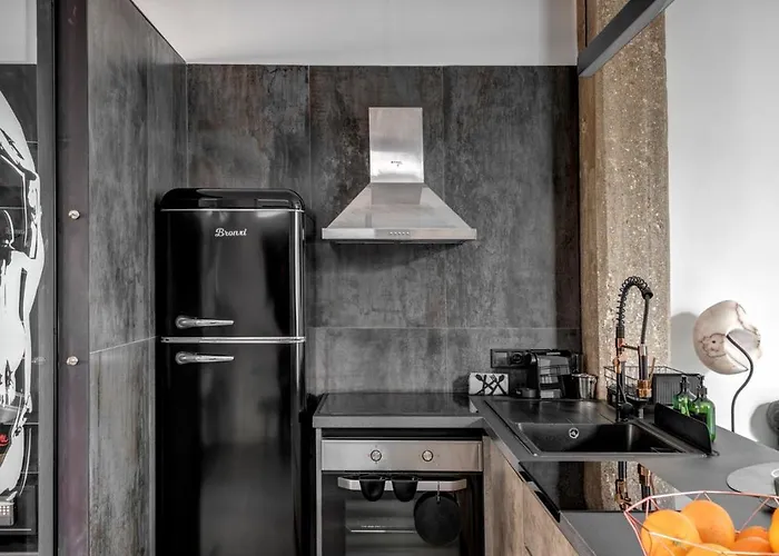 Artrock Experience - Nirvana Loft Gallery - 48mq - Hermoupoli Apartamento Hermópolis