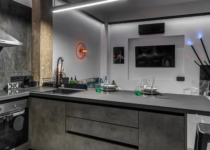 Apartamento Artrock Experience - Nirvana Loft Gallery - 48mq - Hermoupoli