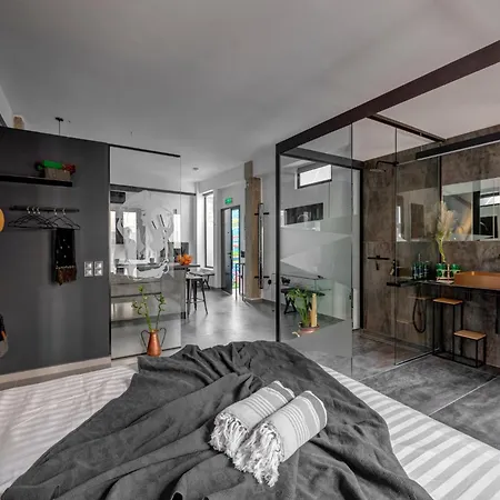 Apartment Nirvana Loft Gallery Of 48mq Ermoupoli